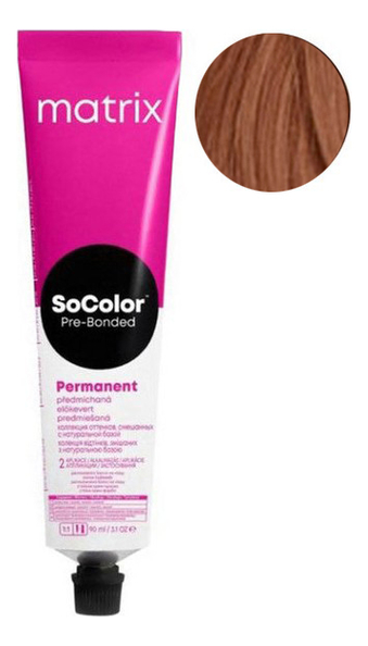 Перманентная краска для волос SoColor Pre-Bonded Permanent 90мл: 6BC
