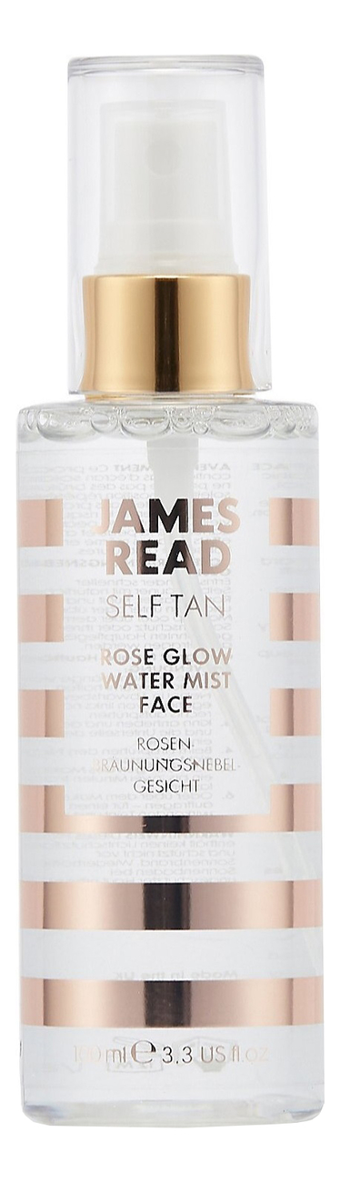 Мист для лица на основе розовой воды Self Tan Rose Glow Water Mist Face 100мл от Randewoo