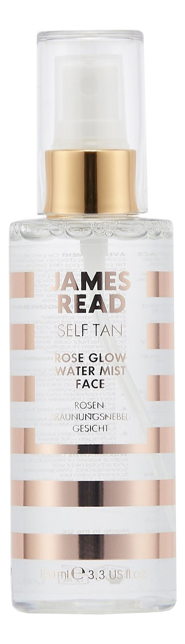 Мист для лица на основе розовой воды Self Tan Rose Glow Water Mist Face 100мл