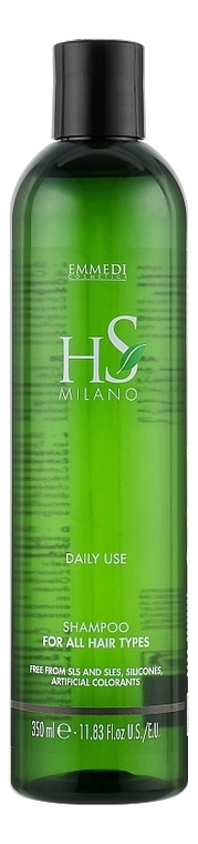 

Шампунь для ежедневного применения HS Milano Daily Use Shampoo: Шампунь 350мл, Шампунь для ежедневного применения HS Milano Daily Use Shampoo