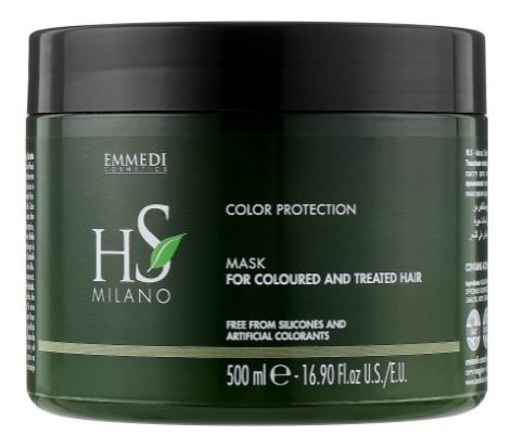 

Маска для окрашенных и химически обработанных волос HS Milano Color Protection Mask 500мл