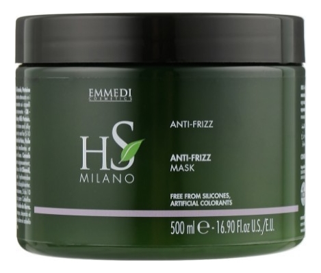 

Маска для пушистых и вьющихся волос HS Milano Anti-Frizz Mask 500мл