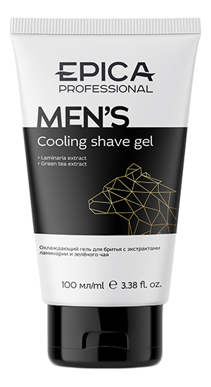 

Охлаждающий гель для бритья с экстрактом ламинарии и зеленого чая Men's 100мл