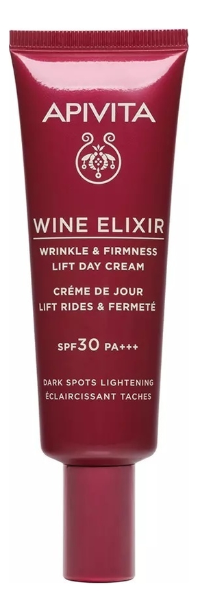 

Крем-лифтинг для лица осветляющий пигментные пятна Wine Elixir Wrinkle & Firmness Lift Day Cream SPF30 40мл