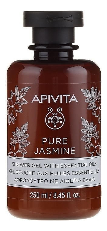 Купить Гель для душа Pure Jasmine Shower Gel With Essential Oils: Гель 250мл, APIVITA