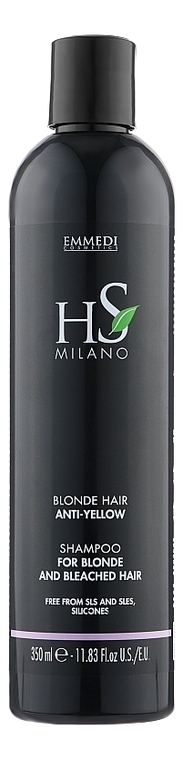 

Восстанавливающий шампунь для осветленных волос HS Milano Blonde Hair Anti-Yellow Shampoo: Шампунь 350мл, Восстанавливающий шампунь для осветленных волос HS Milano Blonde Hair Anti-Yellow Shampoo