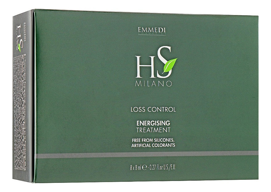 

Лосьон против выпадения волос HS Milano Loss Control Energising Treatment 8*8мл