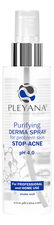 PLEYANA Очищающий спрей для проблемной кожи лица Purifing Derma Spray Stop-Acne 100мл