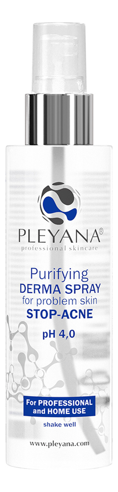 Очищающий спрей для проблемной кожи лица Purifing Derma Spray Stop-Acne 100мл