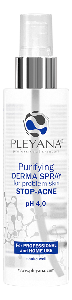 

Очищающий спрей для проблемной кожи лица Purifing Derma Spray Stop-Acne 100мл