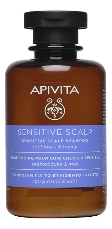

Шампунь для чувствительной кожи головы с пребиотиками и медом Sensitive Scalp Shampoo Prebiotics & Honey: Шампунь 250мл, Шампунь для чувствительной кожи головы с пребиотиками и медом Sensitive Scalp Shampoo Prebiotics & Honey