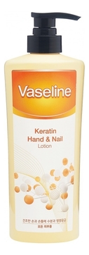 Лосьон для рук и ногтей Vaseline Keratin Hand & Nail Lotion 500мл