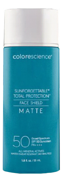 Купить Солнцезащитная матирующая эмульсия для лица Sunforgettable Total Protection Face Shield Matte SPF50+++ 55мл, Colorescience