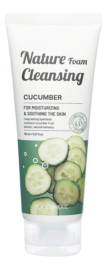 

Пенка для умывания с экстрактом огурца Nature Foam Cleansing Cucumber 150мл