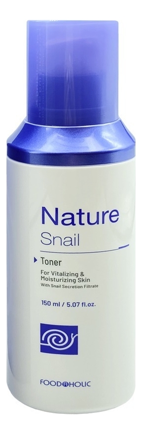 Восстанавливающий тонер для лица с муцином улитки Nature Snail Toner 150мл