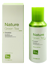 FoodaHolic Эмульсия для лица с экстрактом зеленого чая Nature Green Tea Emulsion 150мл