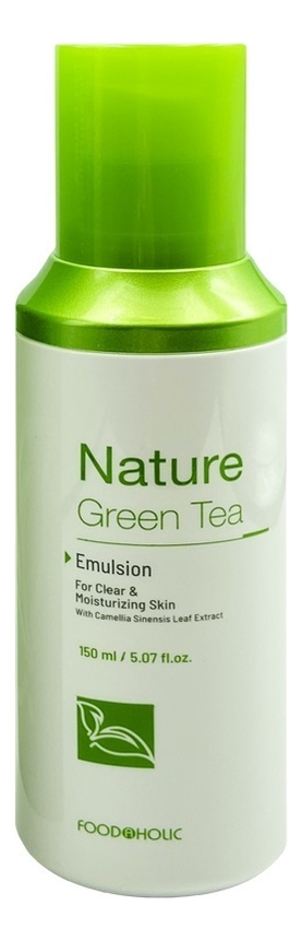 

Эмульсия для лица с экстрактом зеленого чая Nature Green Tea Emulsion 150мл