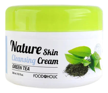 FoodaHolic Очищающий крем для лица с экстрактом зеленого чая Green Tea Cleansing Cream 300мл