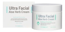 FoodaHolic Антивозрастной крем для лица с экстрактом алоэ вера Ultra Facial Aloe Herb Cream 100мл