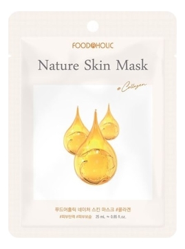 Тканевая маска для лица с коллагеном Nature Skin Mask Collagen 23мл