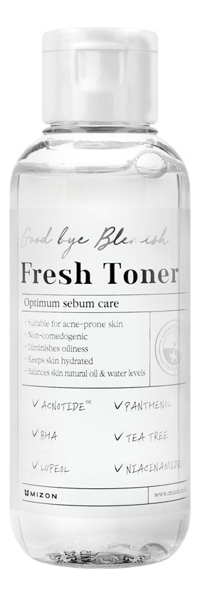 Тонер для лица Good Bye Blemish Fresh Toner 120мл тонер mizon good bye blemish fresh toner 120 мл