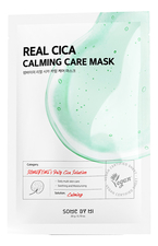Some By Mi Успокаивающая тканевая маска для лица с центеллой Real Cica Calming Care Mask