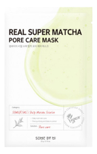 Some By Mi Тканевая маска для лица с чаем матча Real Super Match Pore Care Mask