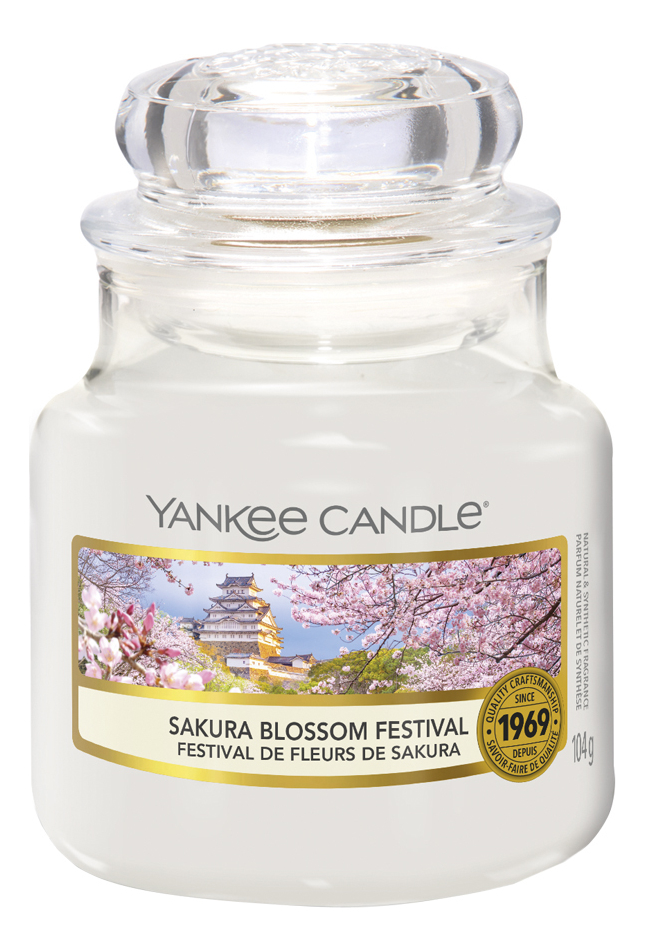 

Ароматическая свеча Sakura Blossom Festival: свеча 104г, Ароматическая свеча Sakura Blossom Festival