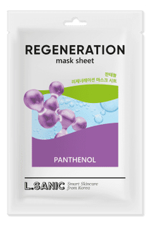 Маска для лица Panthenol Regeneration Mask Sheet