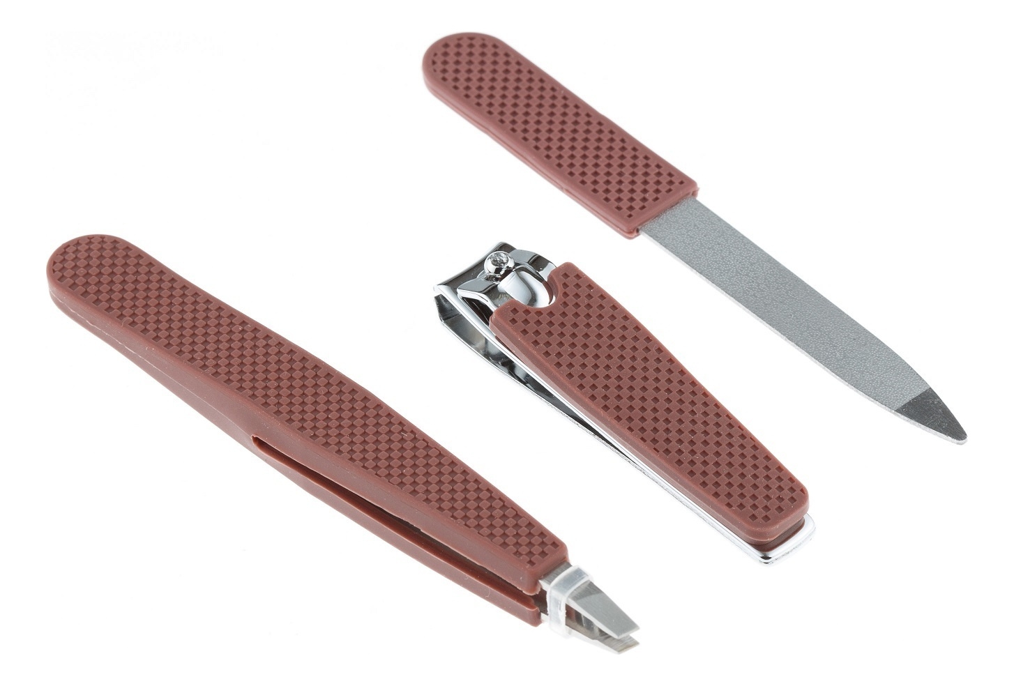 

Набор Beauty NAB-4 (пинцет для бровей + книпсер + пилка)