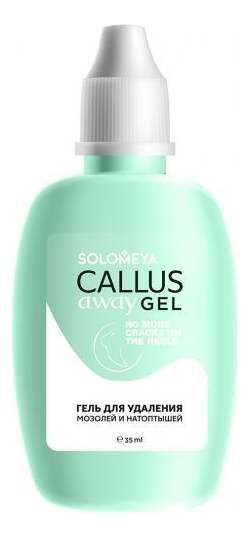 

Гель для удаления мозолей и натоптышей Callus Away Gel: Гель 35мл, Гель для удаления мозолей и натоптышей Callus Away Gel