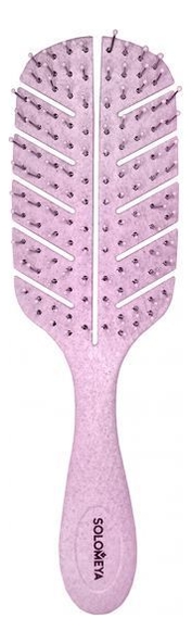 

Массажная расческа для волос Scalp Massage Bio Hair Brush Light Pink