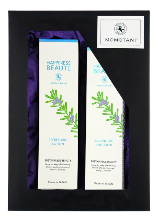 

Набор для лица с растительными экстрактами Happiness Beaute (освежающий лосьон Refreshing Lotion 150мл + восстанавливающая эмульсия Balancing Emulsion 120мл)
