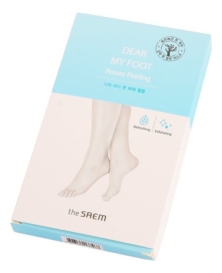 Пилинг для ног Dear My Foot Power Peeling 40мл: Пилинг 2 пары