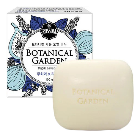 

Мыло туалетное Botanical Garden Oil Soap Fig & Lavender 100г (инжир, лаванда)