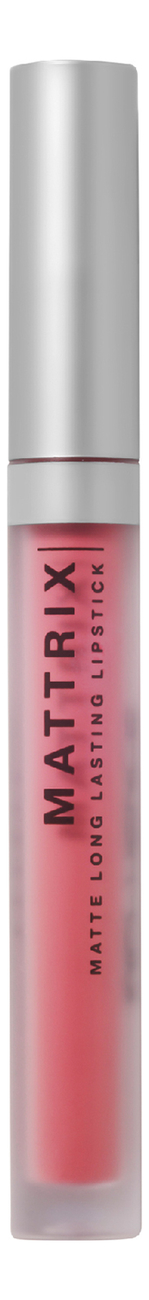 Купить Жидкая матовая помада для губ Mattrix Matte Long Lipstick 3мл: 01 Нюд теплый розовый, Influence Beauty