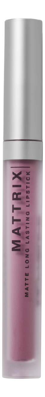 

Жидкая матовая помада для губ Mattrix Matte Long Lipstick 3мл: 03 Сливово-серый, Жидкая матовая помада для губ Mattrix Matte Long Lipstick 3мл
