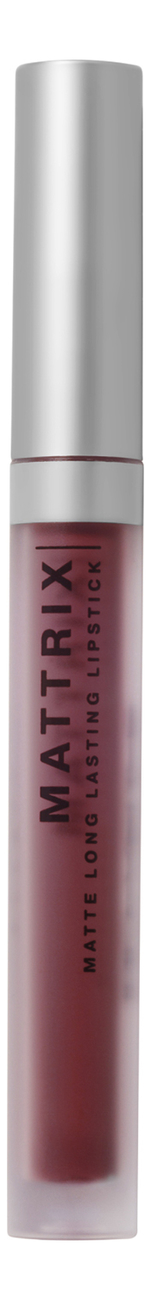Купить Жидкая матовая помада для губ Mattrix Matte Long Lipstick 3мл: 06 Бордовый, Influence Beauty