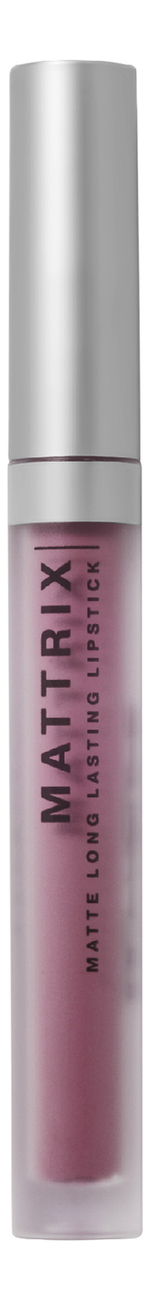 

Жидкая матовая помада для губ Mattrix Matte Long Lipstick 3мл: 11 Светлый теплый бордовый, Жидкая матовая помада для губ Mattrix Matte Long Lipstick 3мл