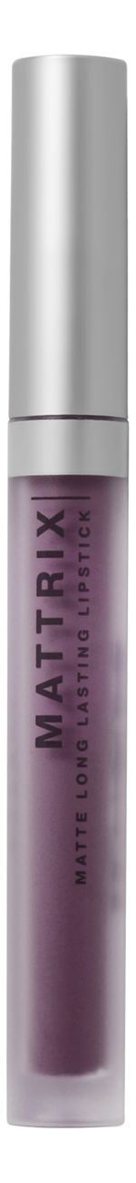 

Жидкая матовая помада для губ Mattrix Matte Long Lipstick 3мл: 12 Темный фиолетово-бордовый, Жидкая матовая помада для губ Mattrix Matte Long Lipstick 3мл