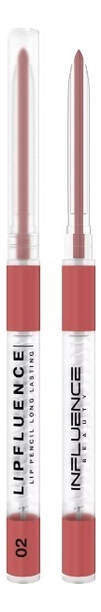 Купить Автоматический карандаш для губ Lipfluence Lip Pencil Long Lasting 0, 28г: 02 Нюд светло-розовый, Influence Beauty