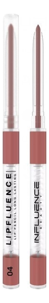 

Автоматический карандаш для губ Lipfluence Lip Pencil Long Lasting 0,28г: 04 Нюд теплый персиковый, Автоматический карандаш для губ Lipfluence Lip Pencil Long Lasting 0,28г