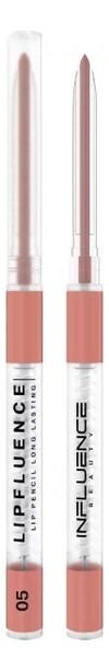 Купить Автоматический карандаш для губ Lipfluence Lip Pencil Long Lasting 0, 28г: 05 Нюд холодный розовый, Influence Beauty