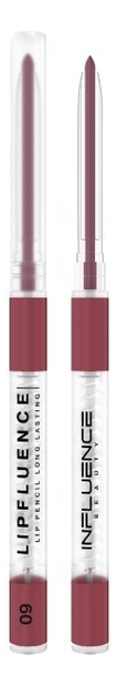 

Автоматический карандаш для губ Lipfluence Lip Pencil Long Lasting 0,28г: 09 Лиловый ягодный, Автоматический карандаш для губ Lipfluence Lip Pencil Long Lasting 0,28г