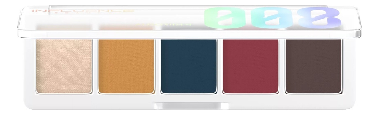 

Палетка теней для век Algorithm Eyeshadow Mini Palette 5г: No 008, Палетка теней для век Algorithm Eyeshadow Mini Palette 5г
