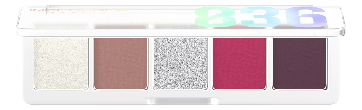 

Палетка теней для век Algorithm Eyeshadow Mini Palette 5г: No 836, Палетка теней для век Algorithm Eyeshadow Mini Palette 5г
