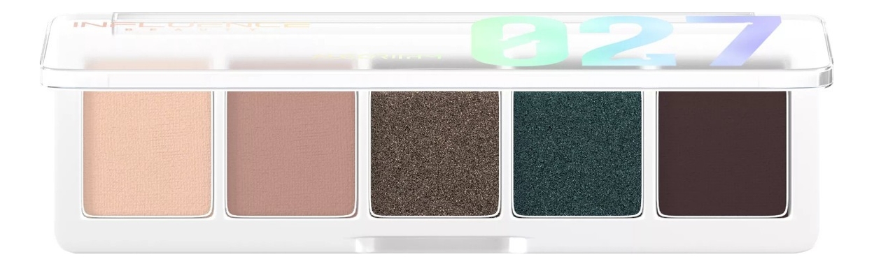 

Палетка теней для век Algorithm Eyeshadow Mini Palette 5г: No 027, Палетка теней для век Algorithm Eyeshadow Mini Palette 5г