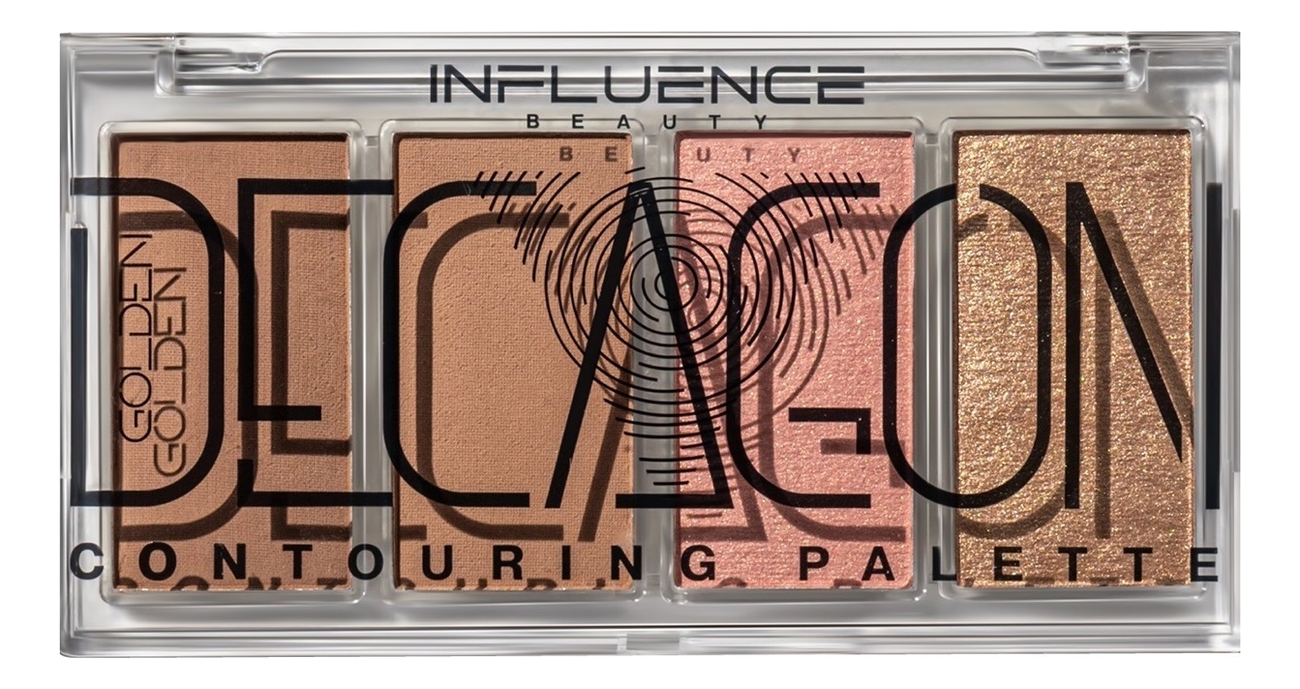 

Палетка для контуринга Golden Decagon Contouring Palette 10г