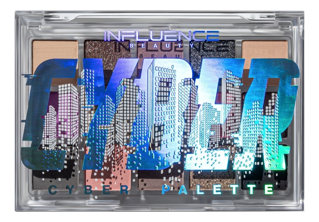 

Палетка теней для век Cyber Palette 15г