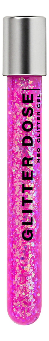 

Глиттер на гелевой основе для лица и тела Glitter Dose Gel 7мл: 04 Розовый, Глиттер на гелевой основе для лица и тела Glitter Dose Gel 7мл